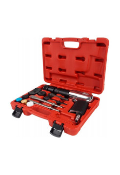 Пневмомолоток JTC с набором зубил, 12 предметов 7748