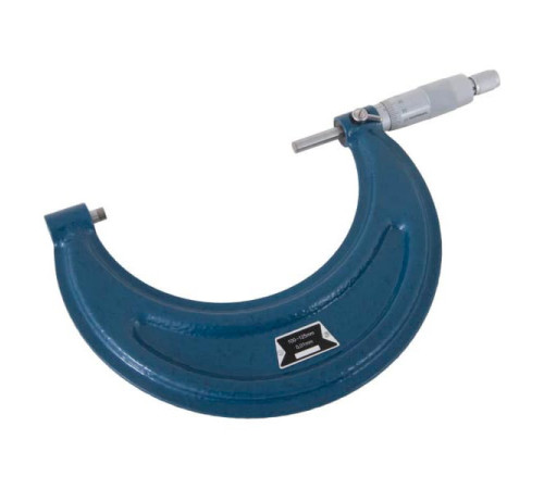 Микрометр WIEDERKRAFT нониусный, 100-125 мм, 0.01 мм WDK-MM12501