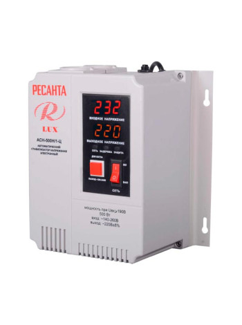 Стабилизатор Ресанта АСН-500Н/1-Ц LUX 63/6/39