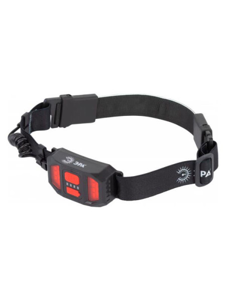 Налобный светодиодный аккумуляторный фонарь ЭРА GA-807 Кибер 5Вт COB 3 режима miscro USB Б0054033