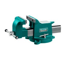 Стальные слесарные тиски KRAFTOOL Steel 125 мм 32701-125