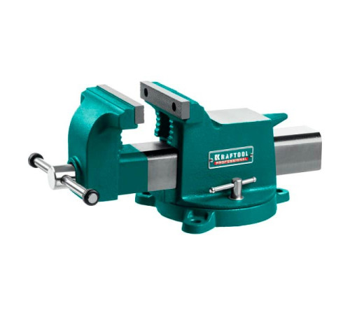 Стальные слесарные тиски KRAFTOOL Steel 125 мм 32701-125