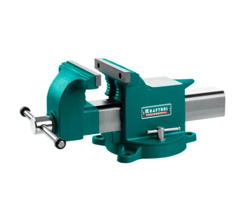 Стальные слесарные тиски KRAFTOOL Steel 150 мм 32701-150