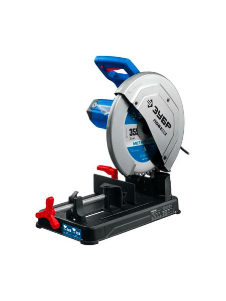 Отрезная пила ЗУБР Профессионал d 355 мм, 2000 Вт ПОМ-355