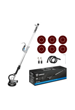 Эксцентриковая шлифмашина для стен и потолков DEKO DKG1050 1050 Вт 063-2208