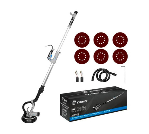 Эксцентриковая шлифмашина для стен и потолков DEKO DKG1050 1050 Вт 063-2208