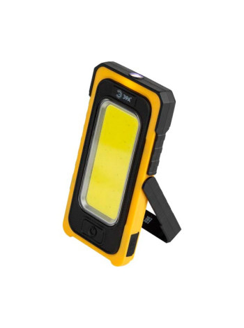 Светодиодный фонарь ЭРА Рабочие Практик RA-811 ручной, аккумуляторный, 15 Вт COB, powerbank, солнечная батарея, магнит Б0054472