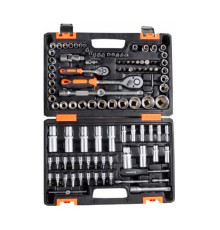 Набор инструментов 1/2", 1/4", CrV, кейс 108 предметов Вихрь 73/6/7/8