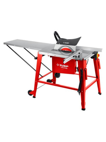Распиловочный станок ЗУБР со станиной и удлинителем, 2200 Вт СРЦ-315су