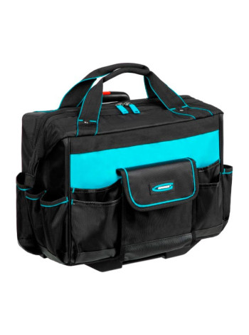 Сумка для инструмента GROSS 460x240x340мм, выдвижная рукоятка, колеса 90277