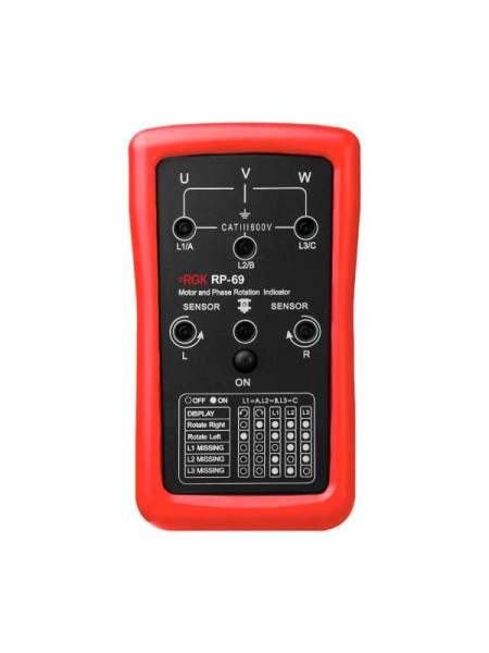 Индикатор чередования фаз RGK RP-69 755221 Индикатор чередования фаз RGK RP-69 755221