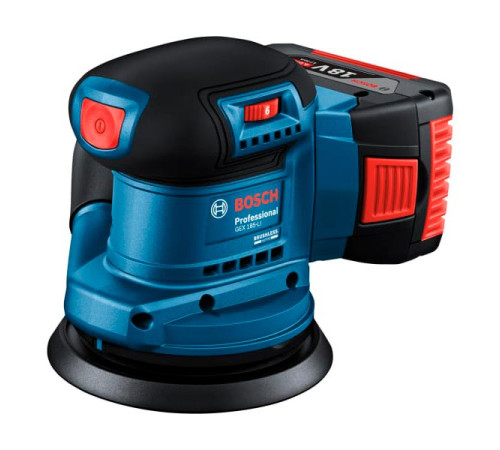 Эксцентрикова шлифмашина Bosch gex 185-li 06013A5021