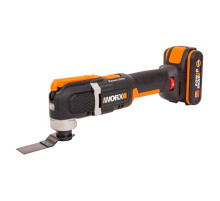 Аккумуляторный реноватор WORX 20 В, 2 Ач х 1, ЗУ 2 А, кейс WX696