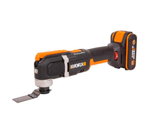 Аккумуляторный реноватор WORX 20 В, 2 Ач х 1, ЗУ 2 А, кейс WX696