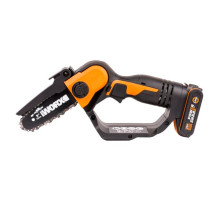 Аккумуляторная пила WORX 20В, 2Ач х1, ЗУ 2А WG324E