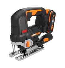 Аккумуляторный бесщеточный лобзик WORX 20 В, 2.5 Ачх1, ЗУ 2 А, кейс WORX WX542