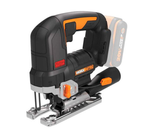 Аккумуляторный бесщеточный лобзик WORX 20 В, без акб и зу WX542.9