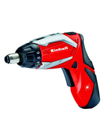 Аккумуляторная отвертка Einhell te-sd 3.6 li, 3.6 В, 0-200 об/мин, 3.5 Нм, рег.момента, трансформер, наб. бит 32, мет. кор. 4513495