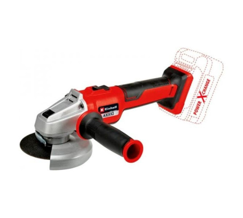 Угловая шлифмашина Einhell акк. pxc axxio 18/125 q, bl + 1 акк. pxc 4ач 18в + зу 3а 4431151SET