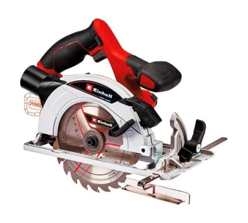 Аккумуляторная циркулярная пила Einhell pxc te-cs 18/165-1 li + 1 акк. pxc, 4ач 18в + зу 3а 4331207SET