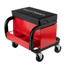 Ремонтный табурет на колесах с 3 ящиками WIEDERKRAFT г/п 110 кг WDK-86032
