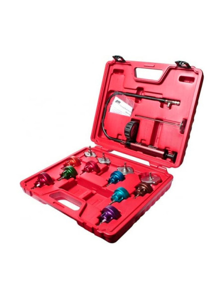 Набор для тестирования герметичности охладительной системы, 14 предметов JTC 1005