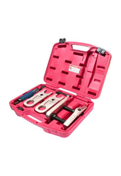 Универсальный гидравлический набор инструментов 12т для снятия шаровых шарниров 6шт JTC-4075