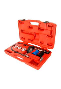 Набор для тестирования герметичности охладительной системы 7шт в кейсе JTC-1414