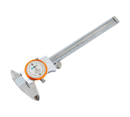 Штангенциркуль с круговой шкалой NORGAU 0-150 мм/0,02 мм, тип NCR-1502 040027015