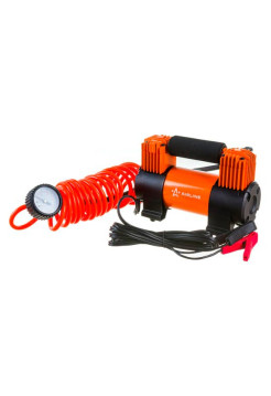 Компрессор двухпоршневой AIRLINE X6 70л/мин, 10 АТМ, от АКБ CA-070-17S