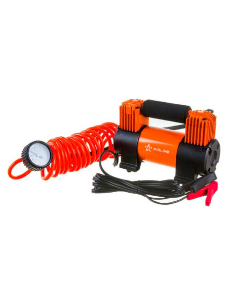 Компрессор двухпоршневой AIRLINE X6 70л/мин, 10 АТМ, от АКБ CA-070-17S