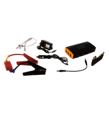 Внешний универсальный аккумулятор AIRLINE Booster 13800 мАч; 2хUSB 5V 2A, 12V/16V/19V, фонарь, пуск ДВС APB-14-06