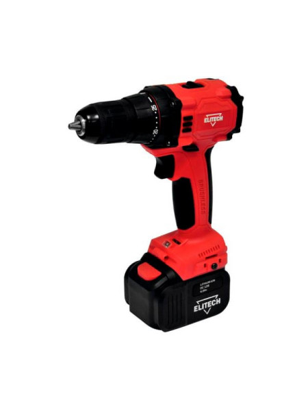 Аккумуляторная дрель-шуруповерт Elitech ДА 12БЛ2 4 А*ч 191606