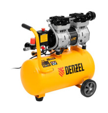 Безмасляный компрессор Denzel DLS950/24 950 Вт, 165 л/мин, ресивер 24 л 58026