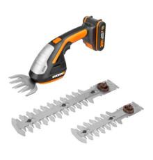 Ножницы для стрижки травы и кустарников WORX 1х2.0 Ач и ЗУ WG801E