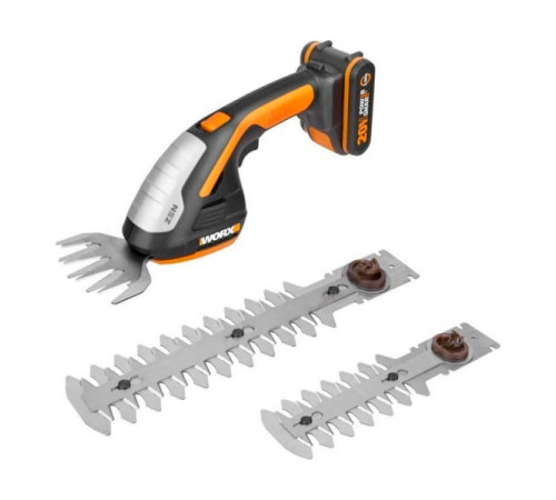 Ножницы для стрижки травы и кустарников WORX 1х2.0 Ач и ЗУ WG801E