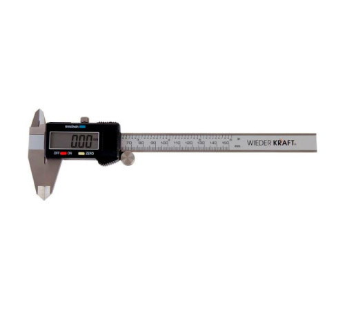 Штангенциркуль WIEDERKRAFT цифровой, 150 мм, 0.01 мм WDK-MD15001