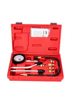 Компрессометр для бензиновых двигателей с набором адаптеров JTC 4077A