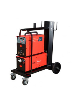 Сварочный инвертор Fubag INTIG 400T W DC PULSE, горелка FB TIG 18 5P, Cool 70, тележка, 31454.1
