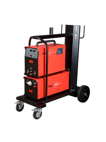 Сварочный инвертор Fubag INTIG 400T W DC PULSE, горелка FB TIG 18 5P, Cool 70, тележка, 31454.1