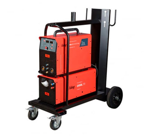 Сварочный инвертор Fubag INTIG 400T W DC PULSE, горелка FB TIG 18 5P, Cool 70, тележка, 31454.1
