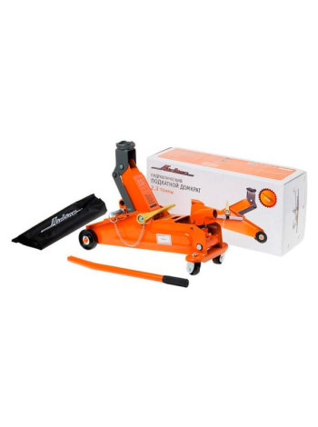 Подкатной домкрат AIRLINE 2.3 т, в сумке, MIN - 140 мм, MAX - 350 мм AJ-2.3F-350P