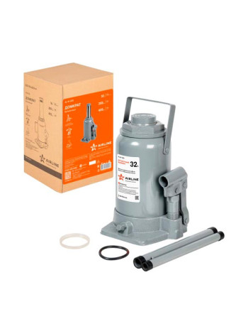 Бутылочный домкрат AIRLINE S 32 т, MIN - 255 мм, MAX - 405 мм AJ-B-32S