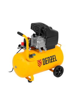 Воздушный компрессор с прямым приводом Denzel DC1500/50 1,5 кВт, 50 литров, 220 л/мин 58161