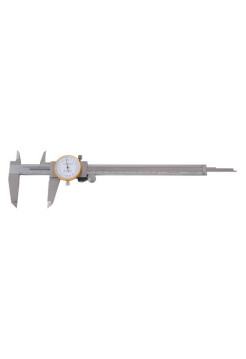Штангенциркуль WIEDERKRAFT 0-200 мм, 0.02 мм, с отсчетом по круговой шкале WDK-MF20002