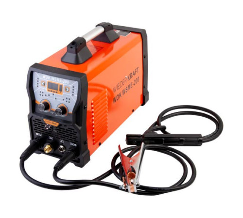Сварочный инвертор аргонодуговой сварки WIEDERKRAFT AC DC PULSED TIG  WDK WSME-200
