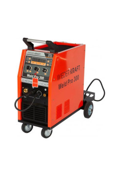 Сварочный инверторный аппарат WIEDERKRAFT 300A 380В MIG/MAG/MMA/Lift TIG горелка 24AK WELD Pro 300