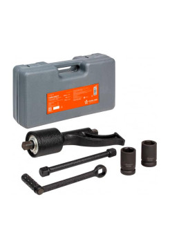 Механический гайковерт AIRLINE 1" 4800 Нм, 1:56, с головками 32 и 33 мм, пластиковый кейс AT-MW-04