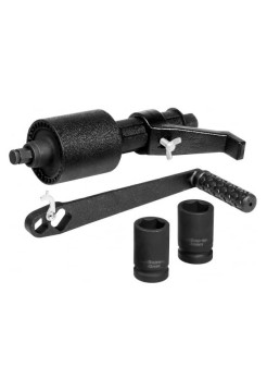 Механический гайковерт AIRLINE 1" 4800 Нм, 1:56, 1:3.8 двухскоростной, с головками 32 и 33 мм, пластиковый кейс AT-MW-06