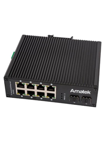 Промышленный коммутатор Amatek AN-SXG10P8A на 10 портов 7000658